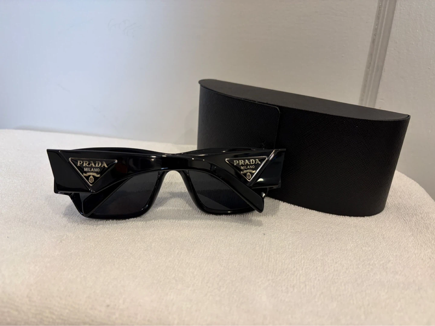 Prada Black Sunglasses with Case