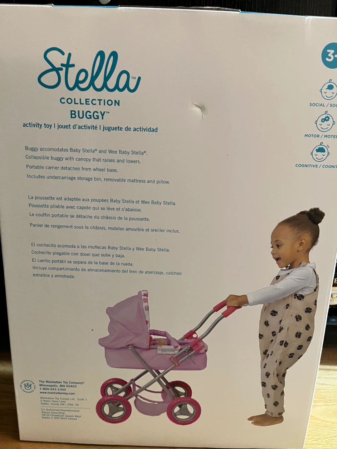 Manhattan Toy Stella Collection Baby Doll Buggy/stroller BNIB - photo 2