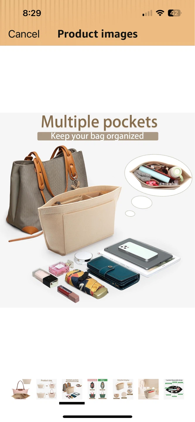 Brand new Longchamp Bag Organizer Insert - photo 4
