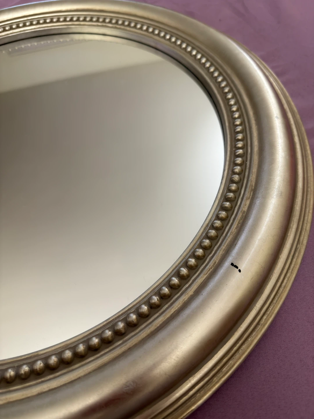 Elegant Vintage Round Mirror - photo 2