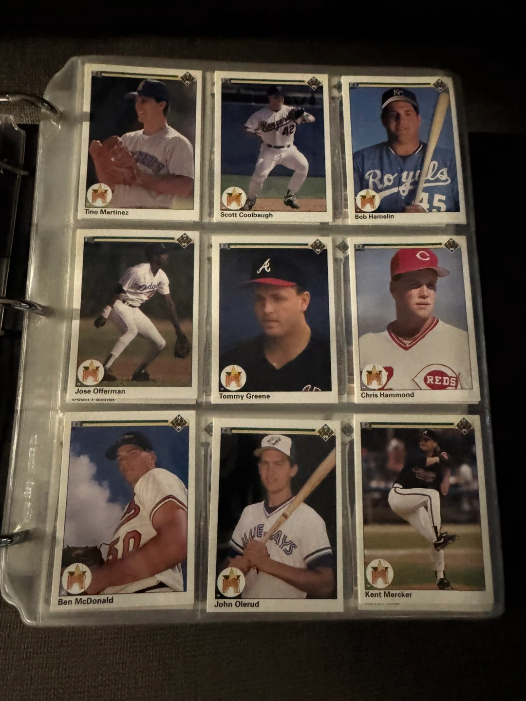 Complete set upperdeck baseball 1991 - photo 3