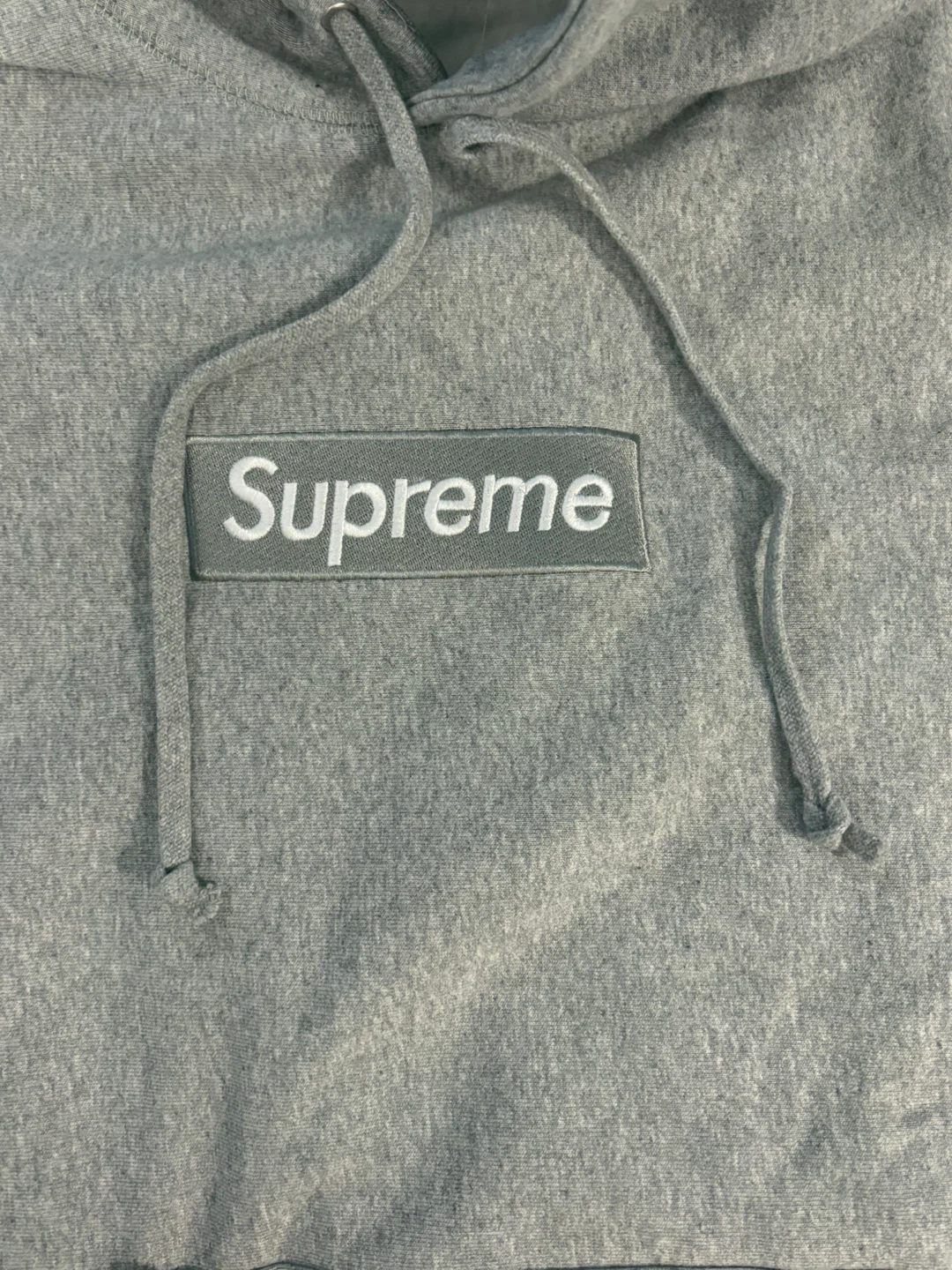 Supreme Box Logo Hoodie Grey - photo 3