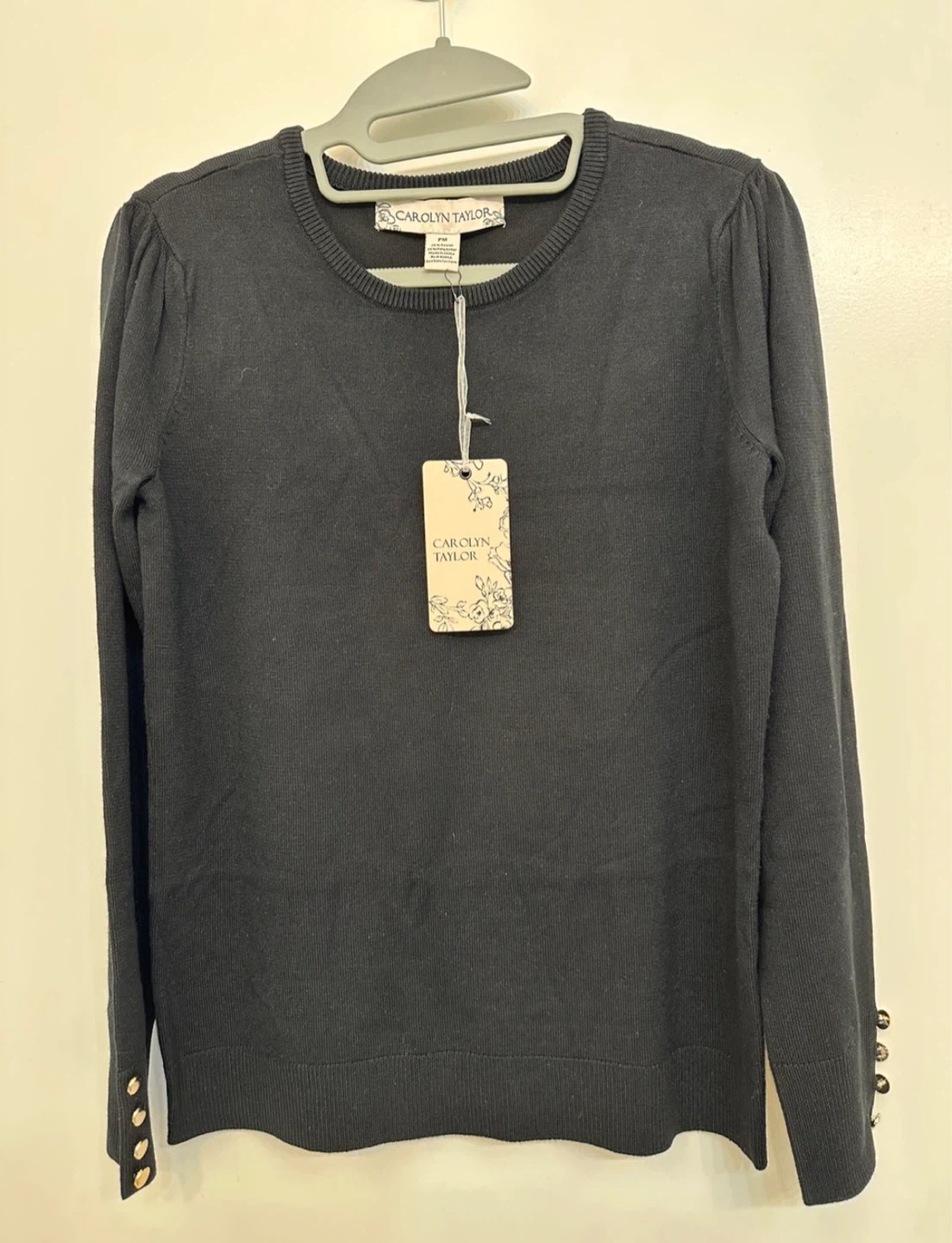 Black Pull-over Sweater