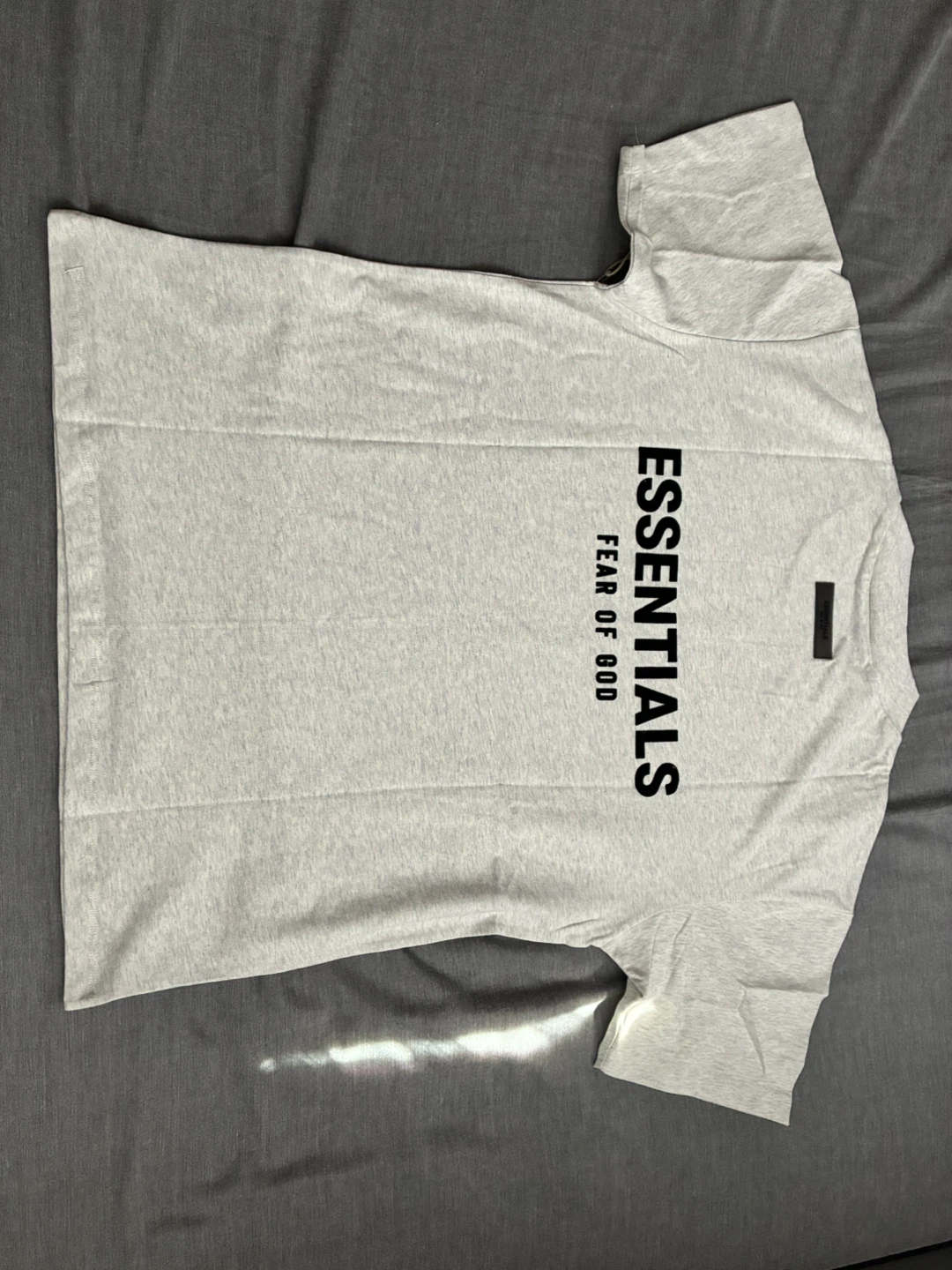 Fear of God Essentials T-Shirt - Light Grey - Size S - photo 2