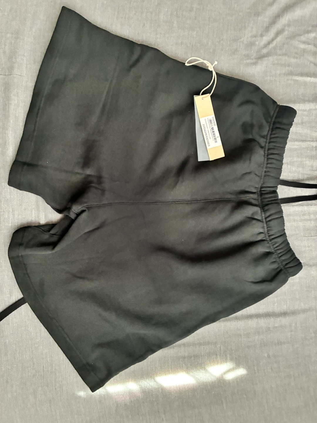 Fear of God Essentials Black Sweat Shorts Size S - photo 2