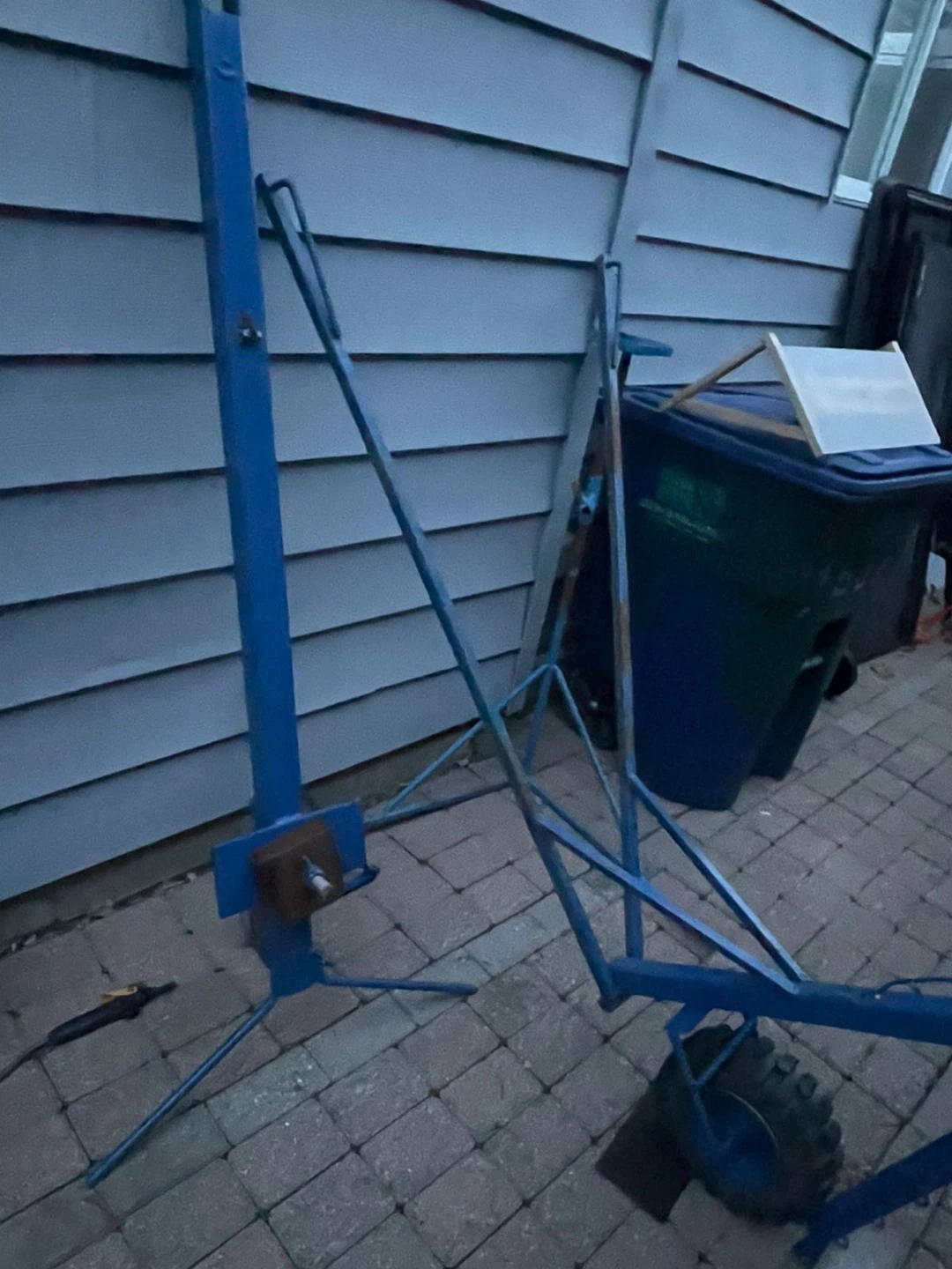 Blue Engine Hoist Lift Stand