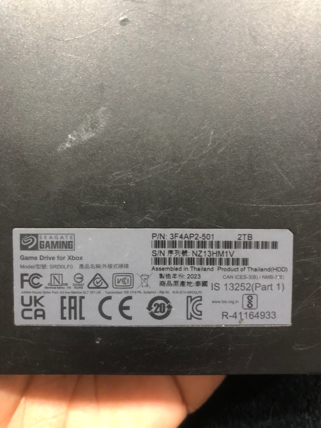 Seagate 2TB Xbox Game Drive External Hard Drive - photo 3