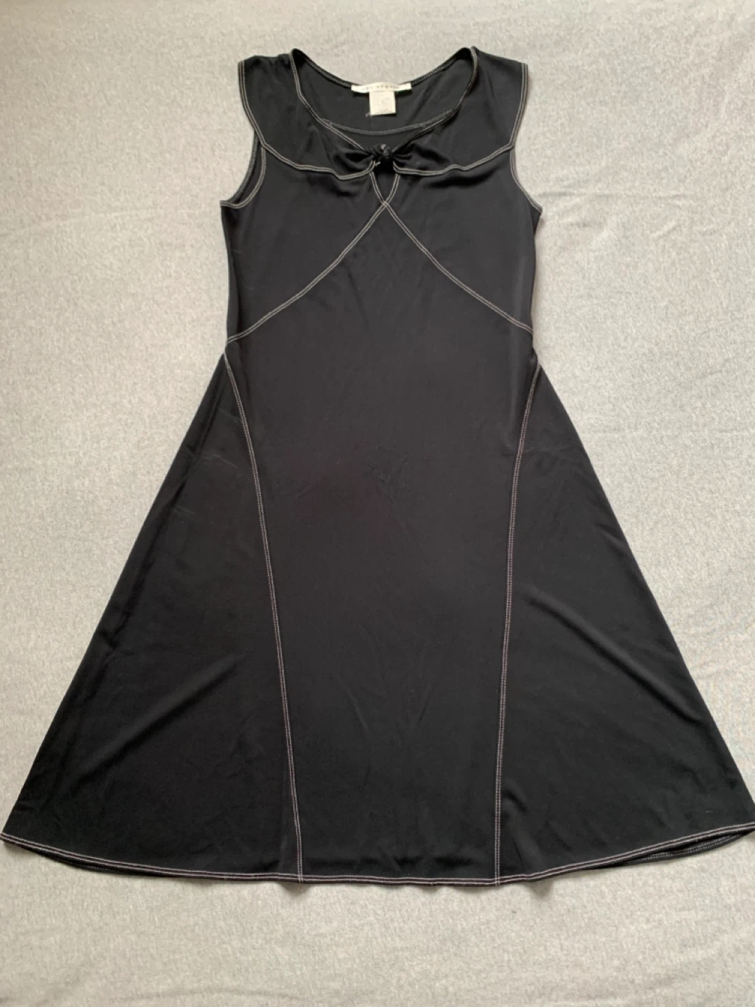 Max Studio Black Sleeveless Dress - Size Large