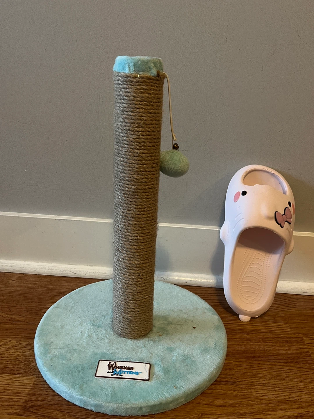 Whisker Mittens Cat Scratcher Post
