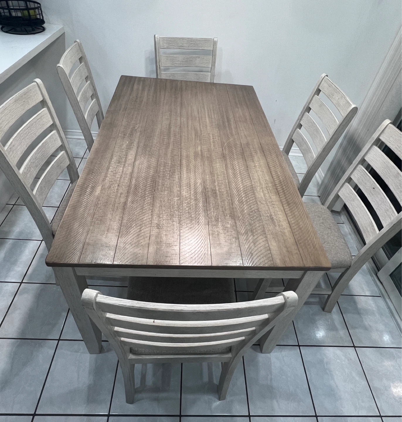 Dining Table and 6 Chairs Set - photo 2