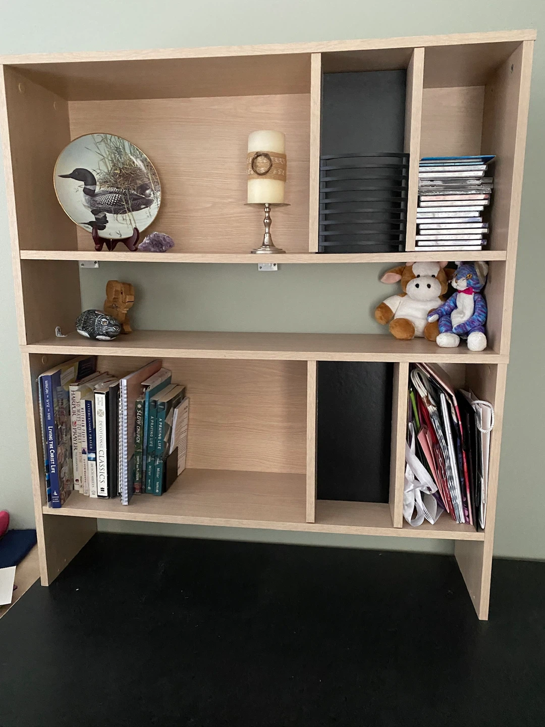 Wooden Desk with Hutch and Drawers - photo 3