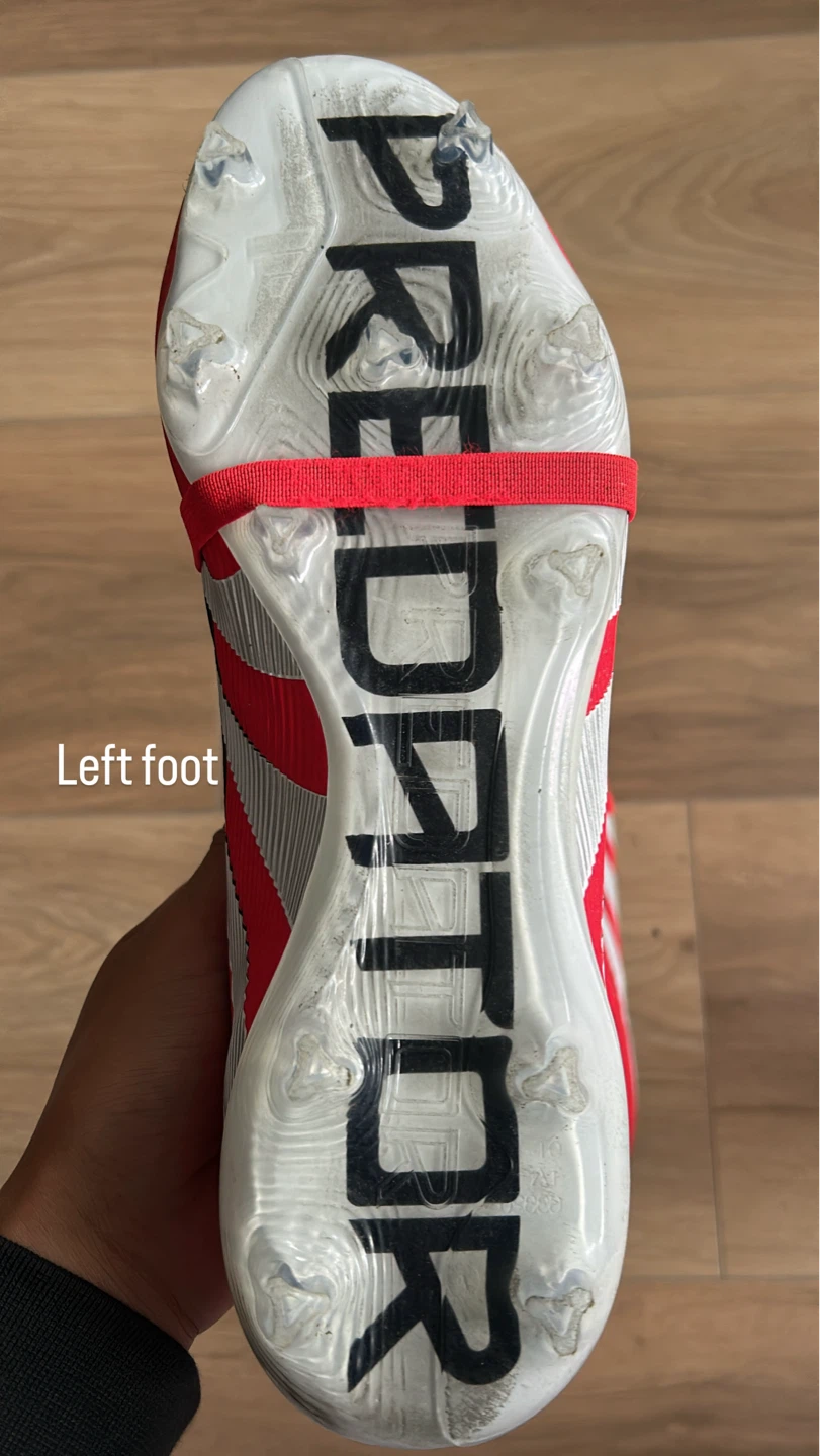 Adidas Predator Soccer Cleats Red Size 10.5 - photo 4