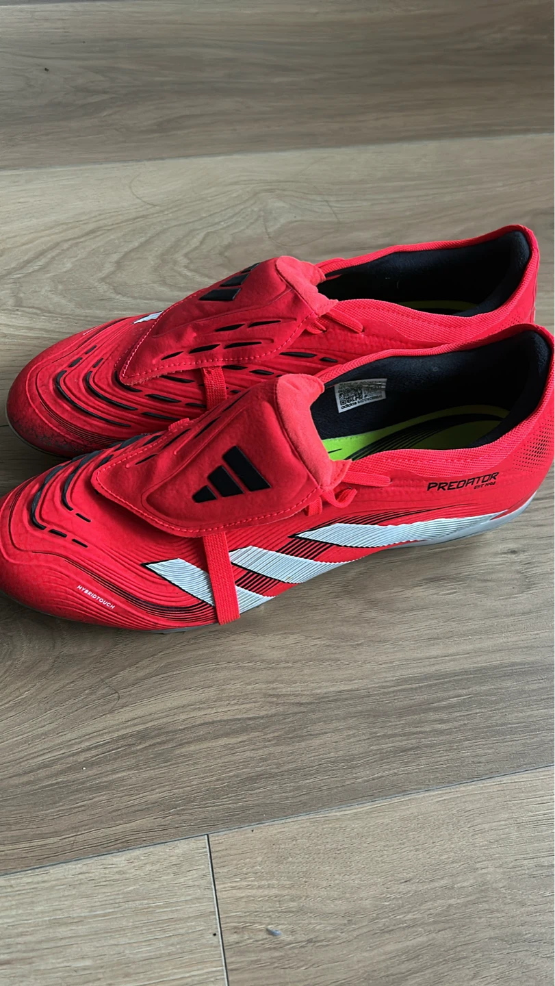 Adidas Predator Soccer Cleats Red Size 10.5