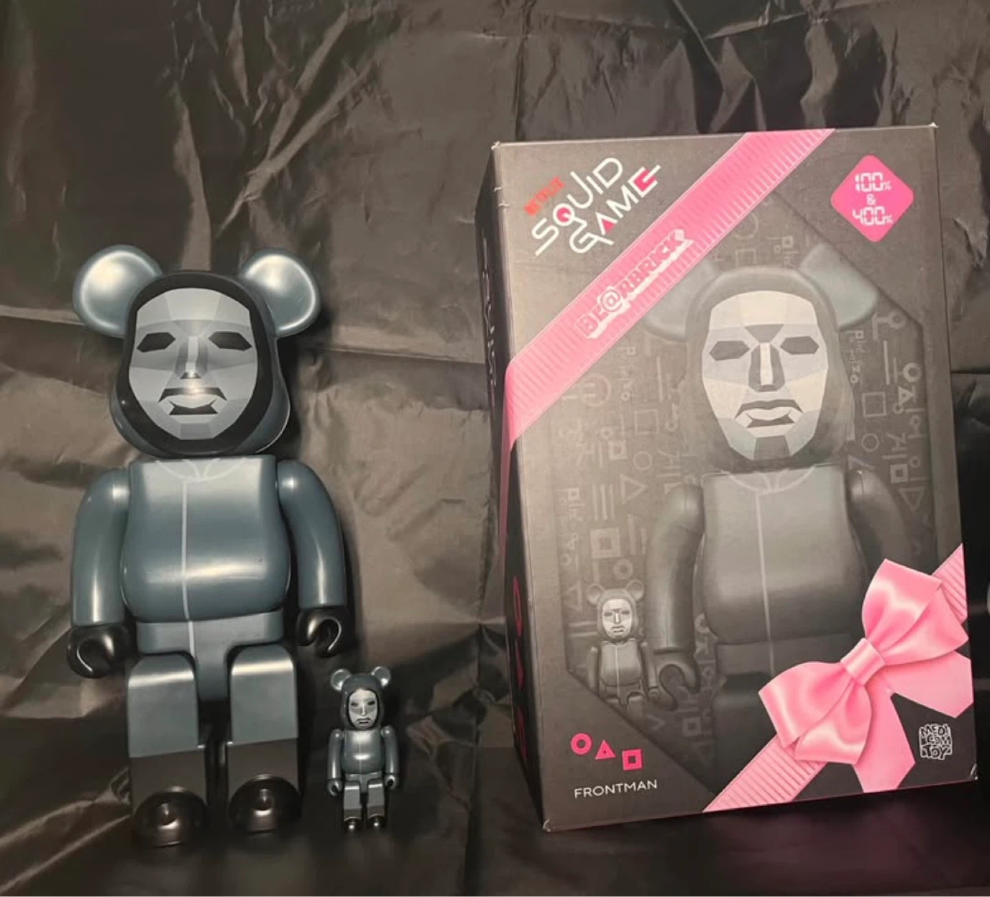 BE@RBRICK Squid Game Frontman 100% & 400% Set
