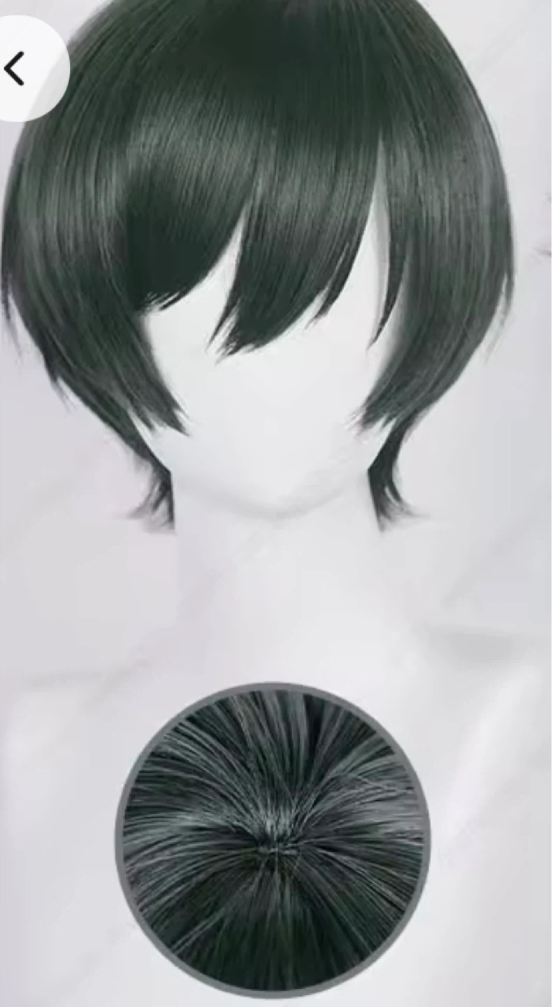 Itoshi Rin cosplay blue lock anime wig - photo 2