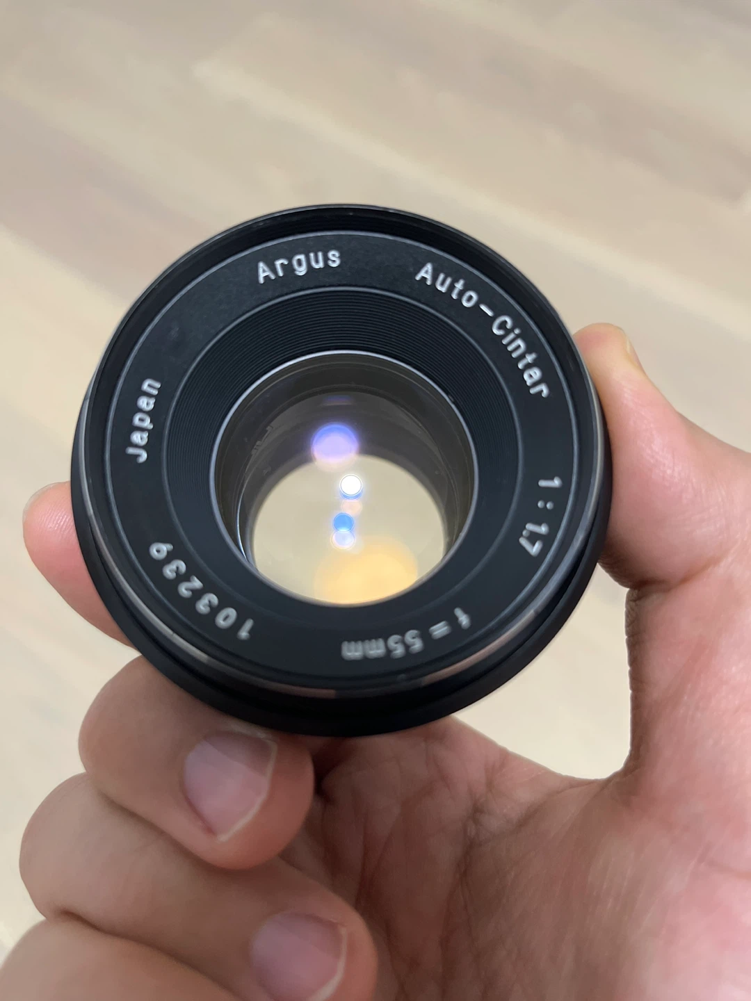Argus Auto-Cintar 55mm f/1.7 Camera Lens m42