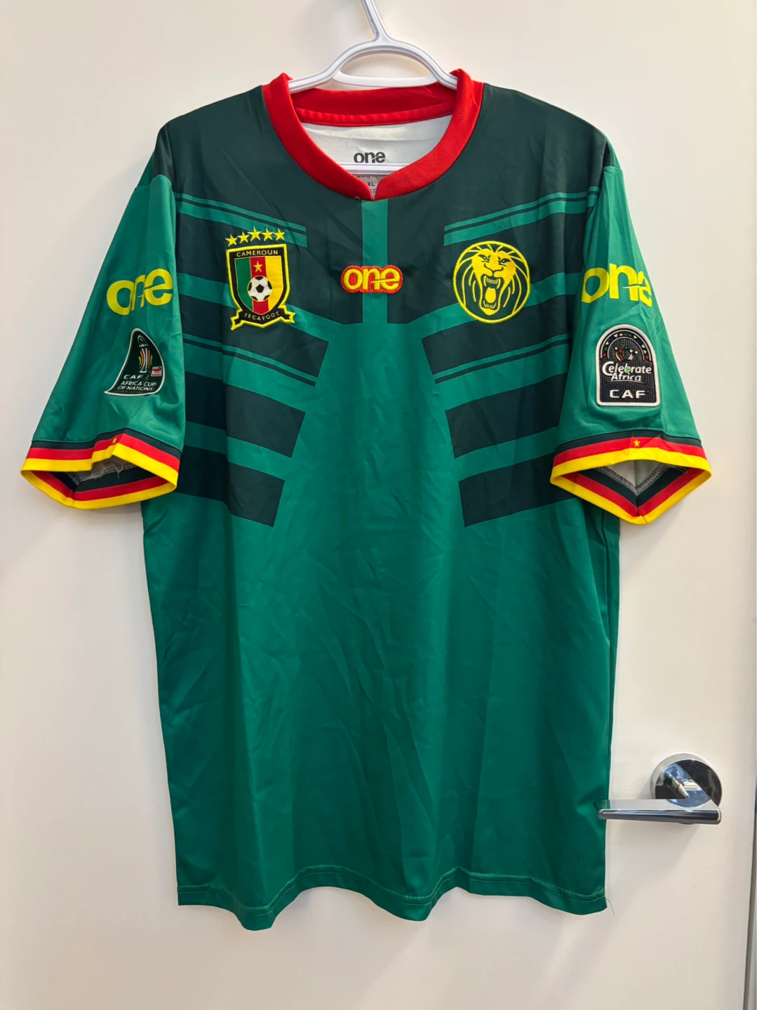Cameroon Football Jersey XL – Africa Cup of Nations