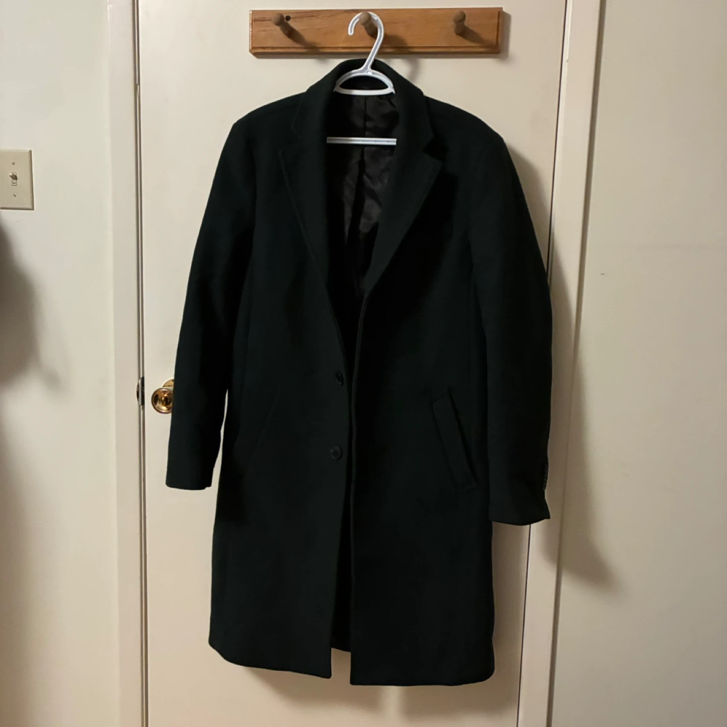 Men's Green Coat (Size 36)