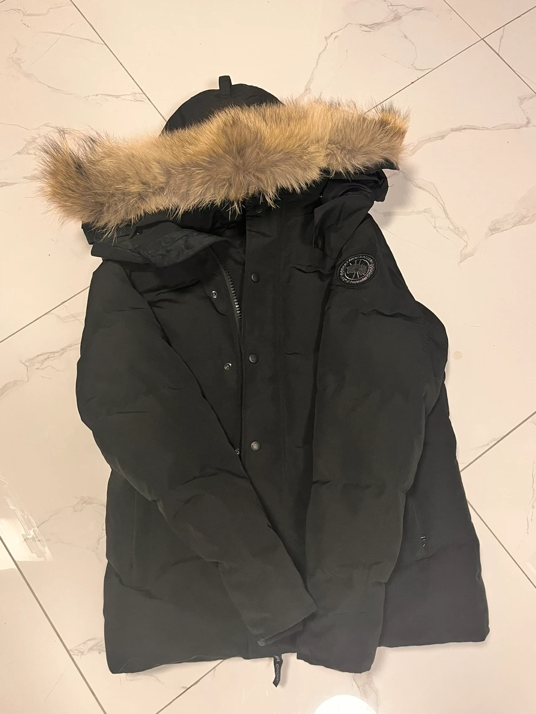Canada Goose Arctic Program Down Parka Jacket - Black, Size M