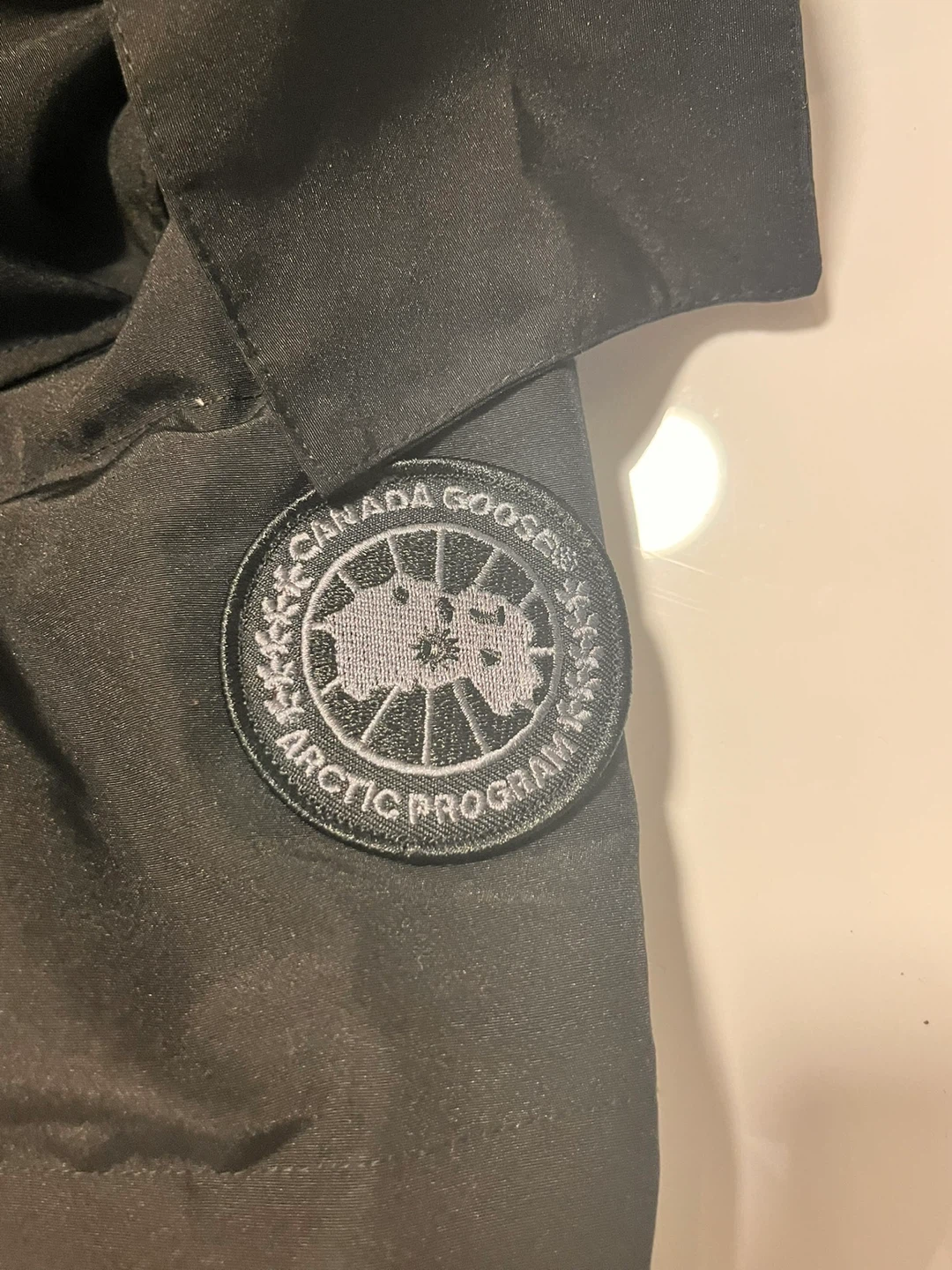 Canada Goose Arctic Program Down Parka Jacket - Black, Size M - photo 3