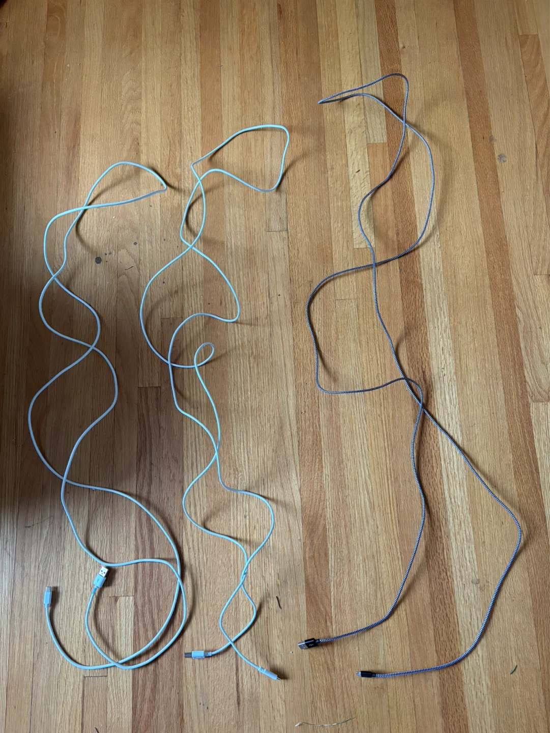 Longer USB A to C Charging Cables 3 meters