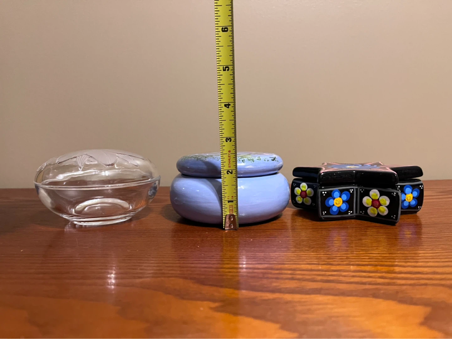 VINTAGE TRINKET BOXES WITH LIDS - photo 2