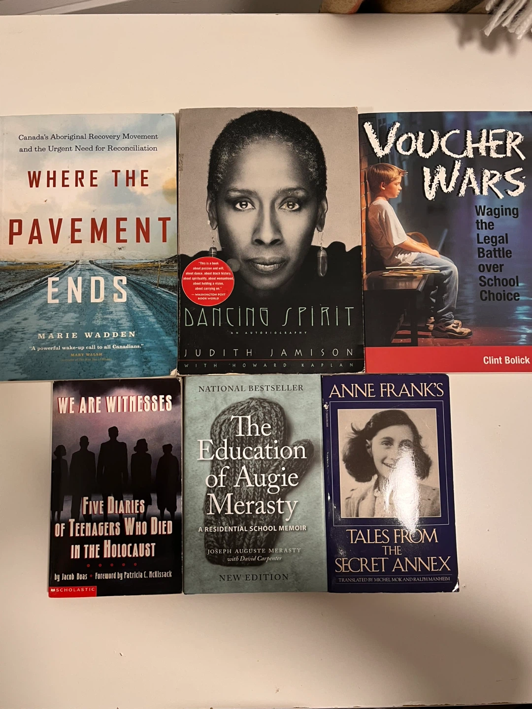 Assorted Non-Fiction Books: History, Law, Memoir, and More