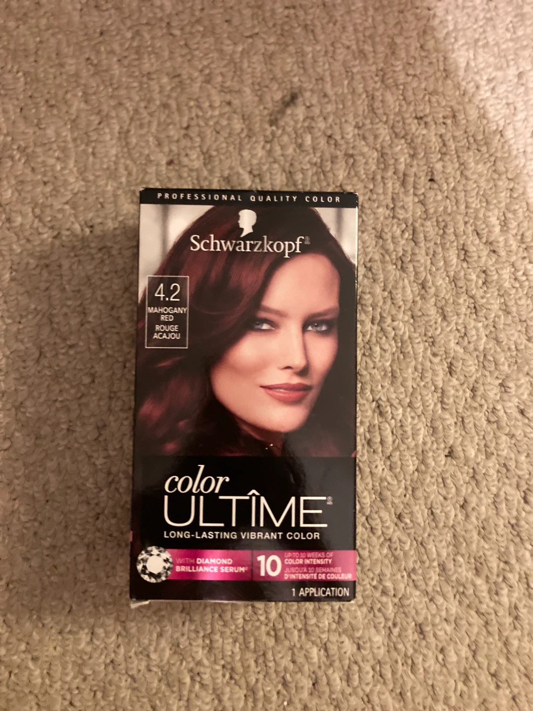 Schwarzkopf Color Ultime Hair Color 4.2 Mahogany Red