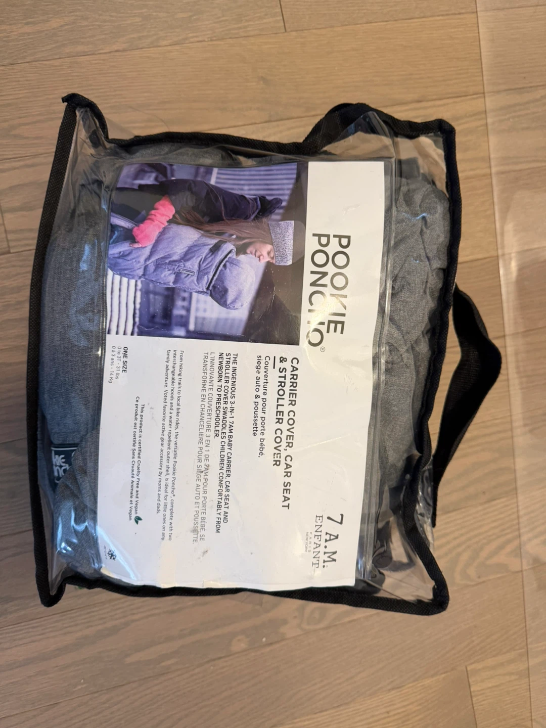 7 A.M. Enfant Pookie Poncho Carrier Cover & Stroller Cover
