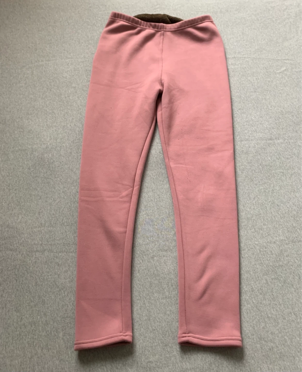 Ladies Pink Fleece Lined Track Pants - Size XL