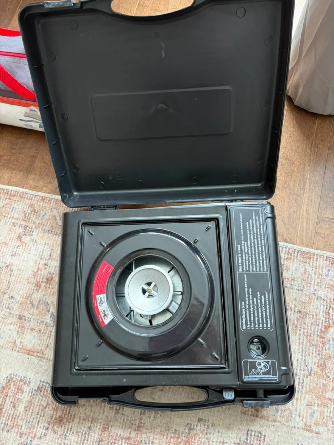 Portable Gas Stove with Carrying Case