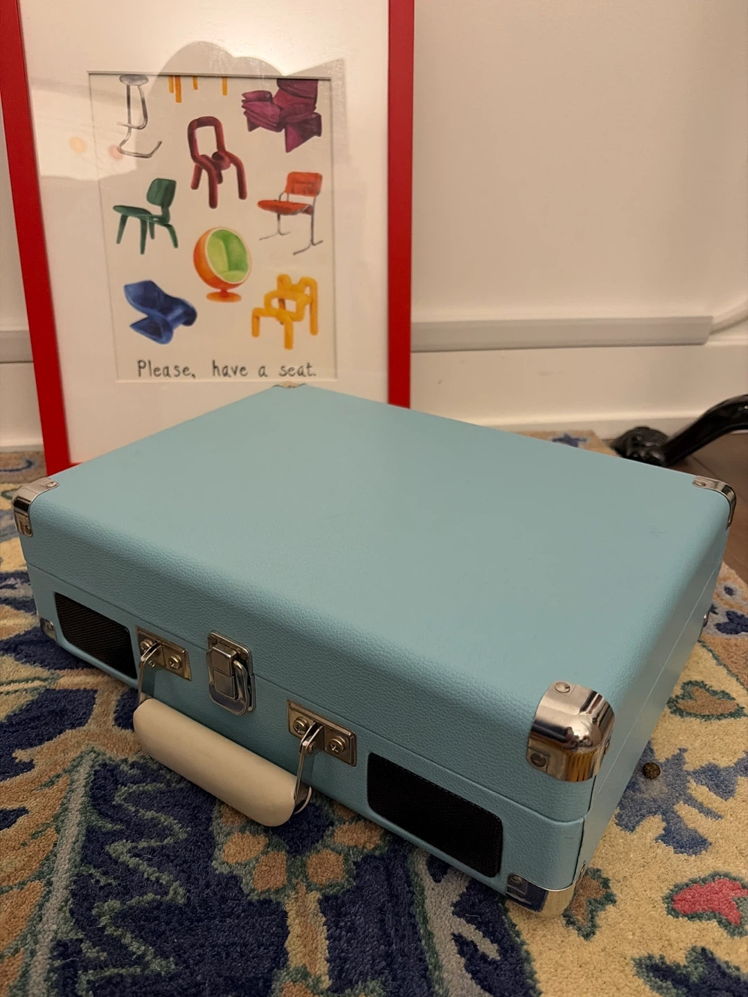 Crosley Record Player - Light Blue