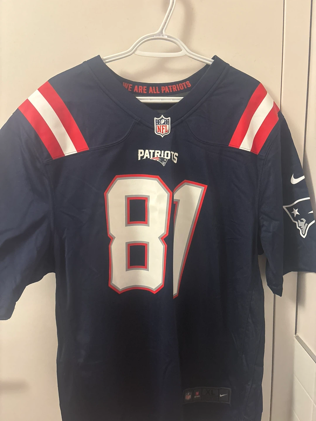 New England Patriots #81 Smith NFL Jersey - Size XL - photo 2