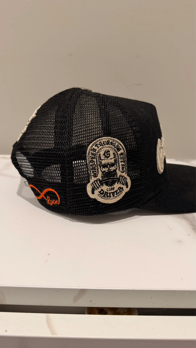 Godspeed 4ever trucker hat with astronaut pin - photo 2