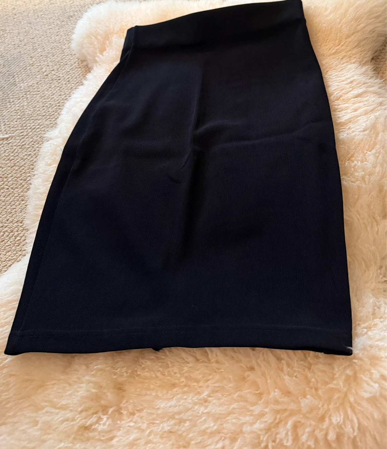 Dark Navy blue mini pencil  Skirt