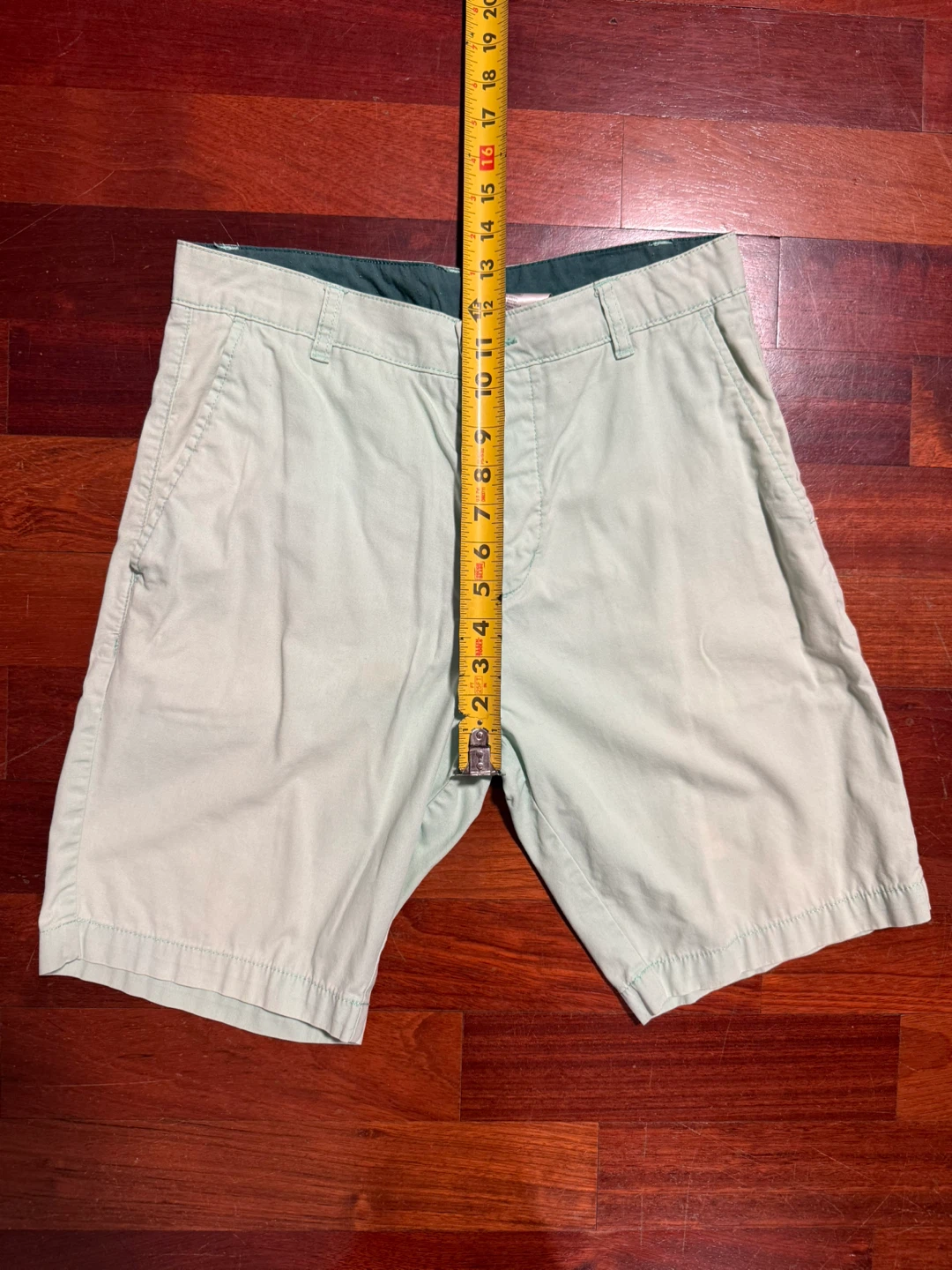 Light Green Chino Shorts