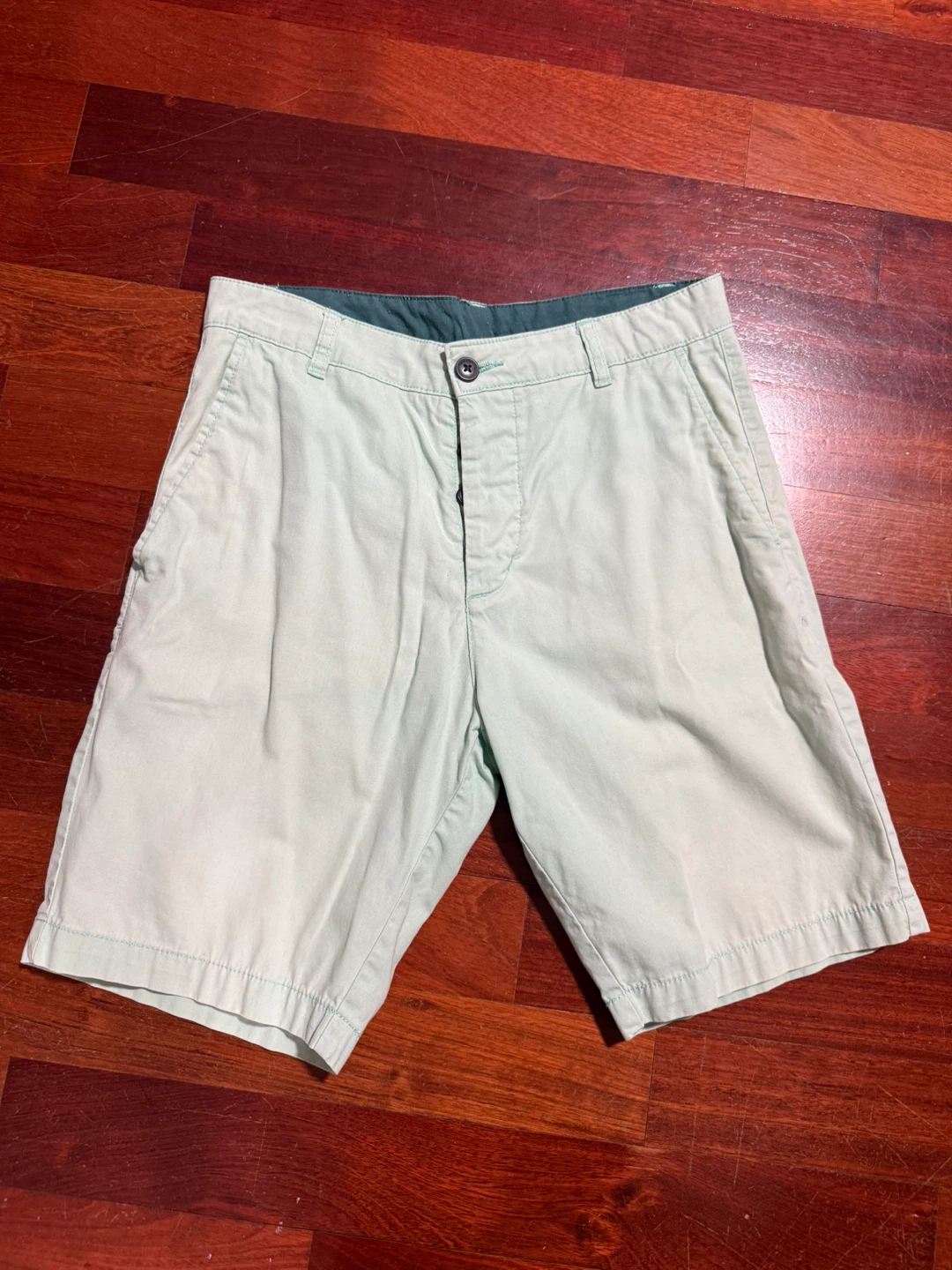 Light Green Chino Shorts - photo 3