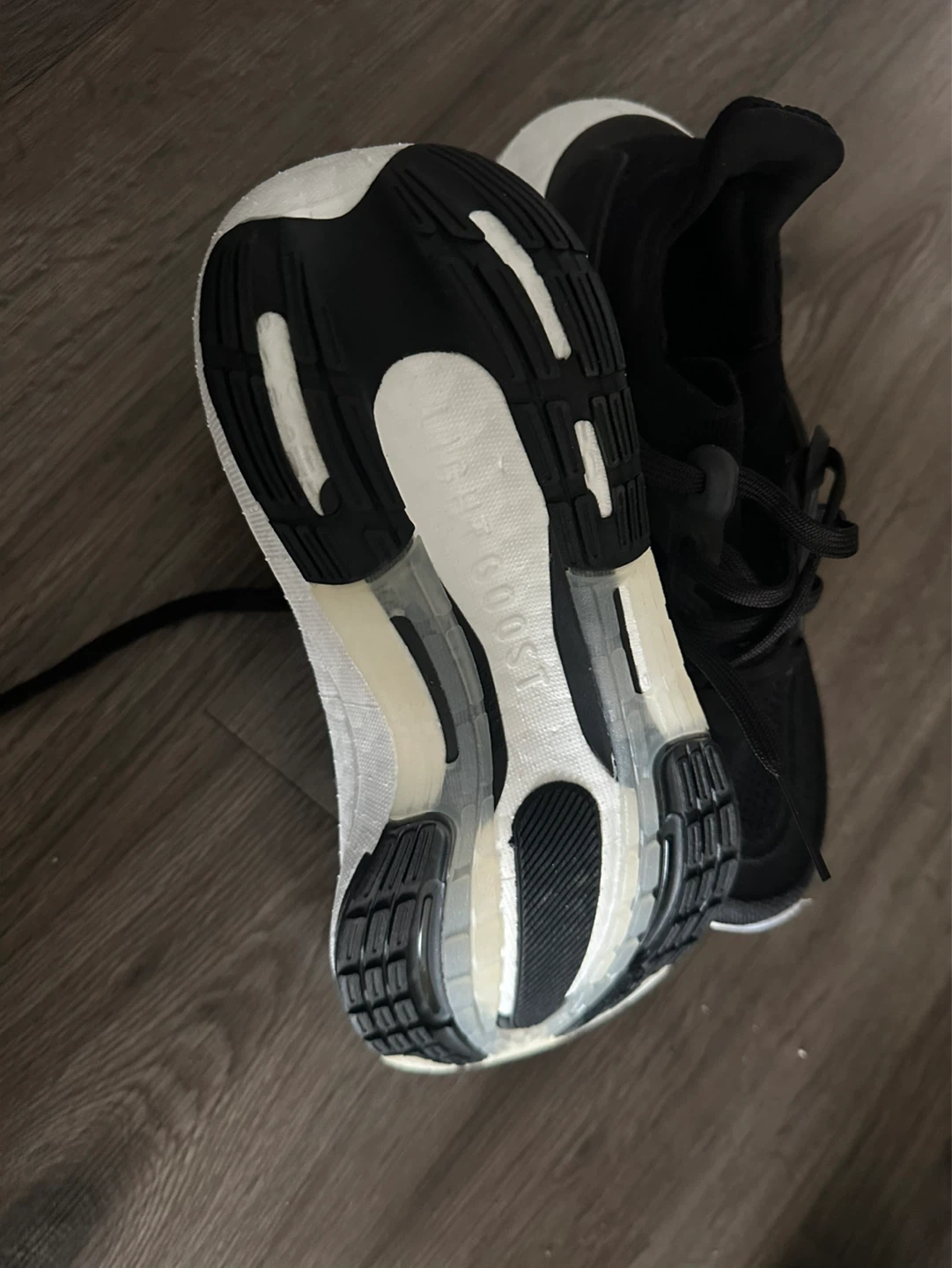 Adidas Ultraboost Running Shoes - Black/White - photo 2