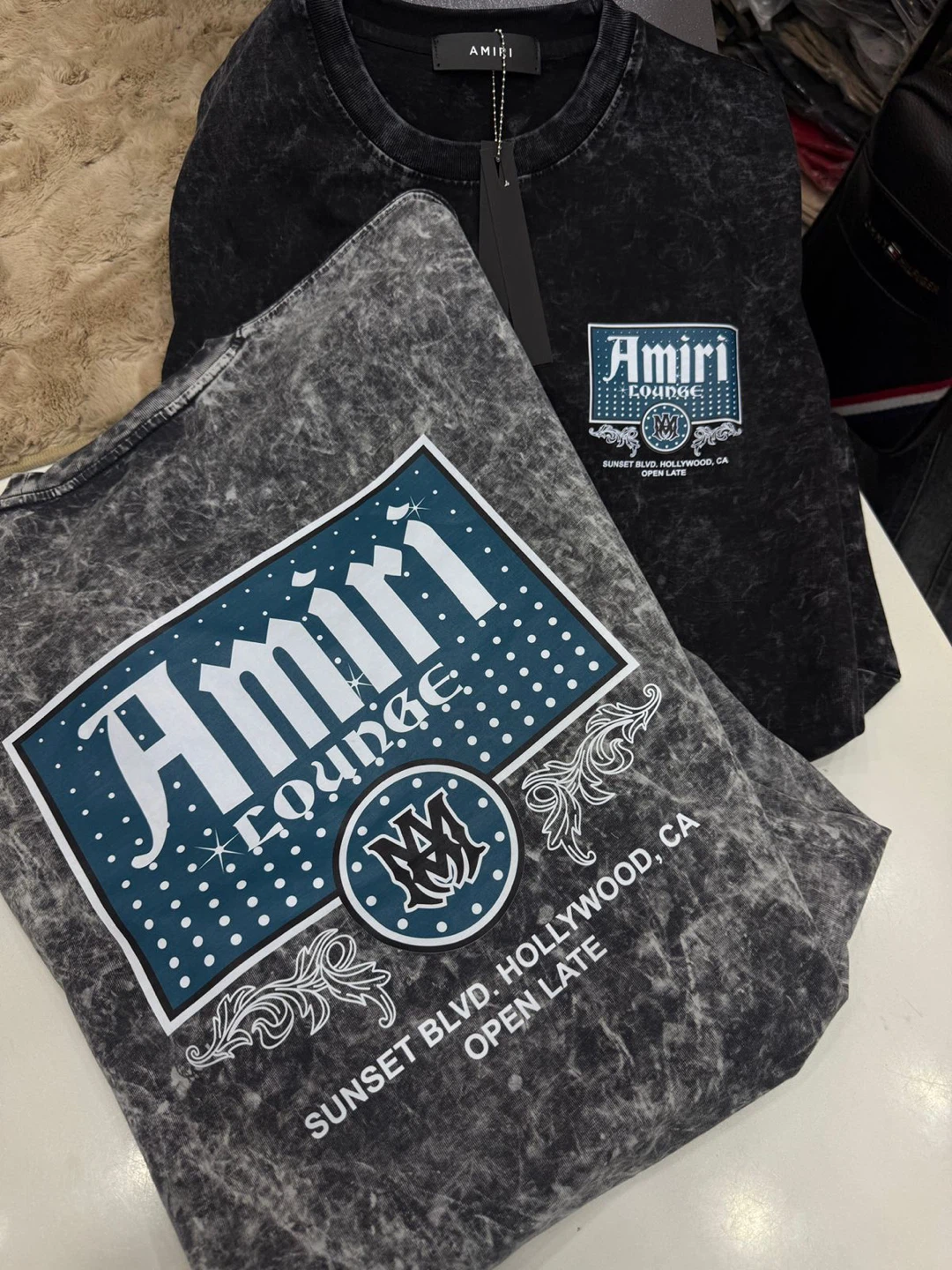 Amiri Lounge T-Shirt - Grey Wash