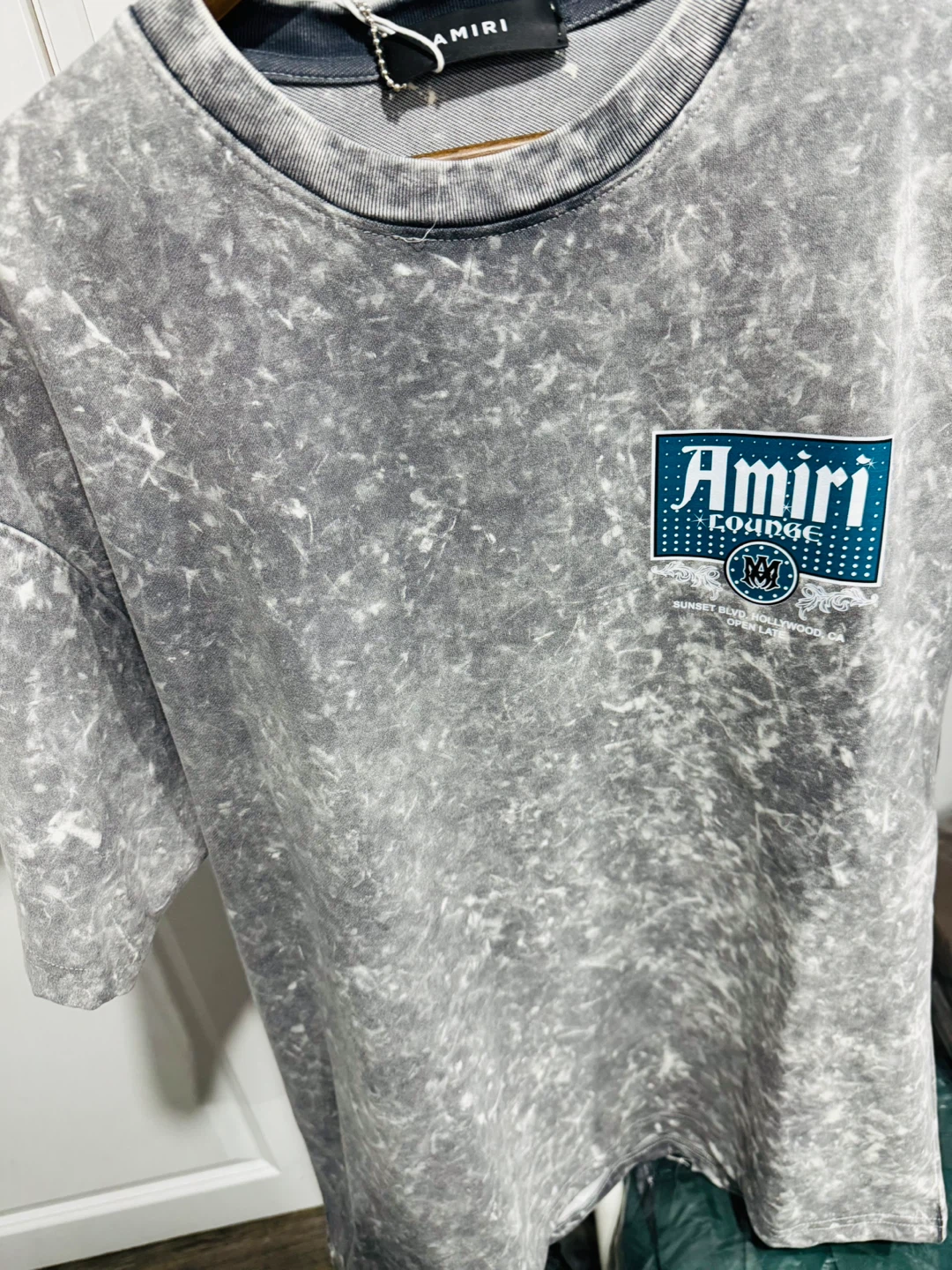 Amiri Lounge T-Shirt - Grey Wash - photo 3