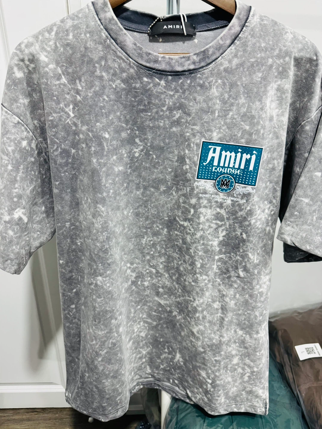 Amiri Lounge T-Shirt - Grey Wash - photo 4