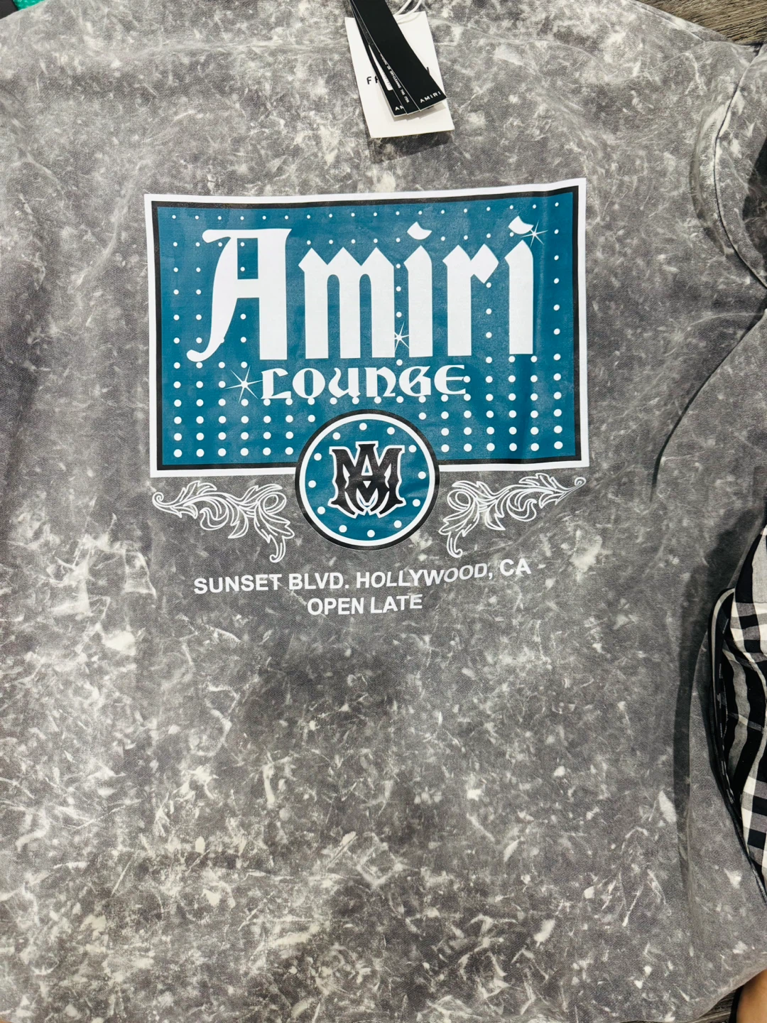 Amiri Lounge T-Shirt - Grey Wash - photo 2