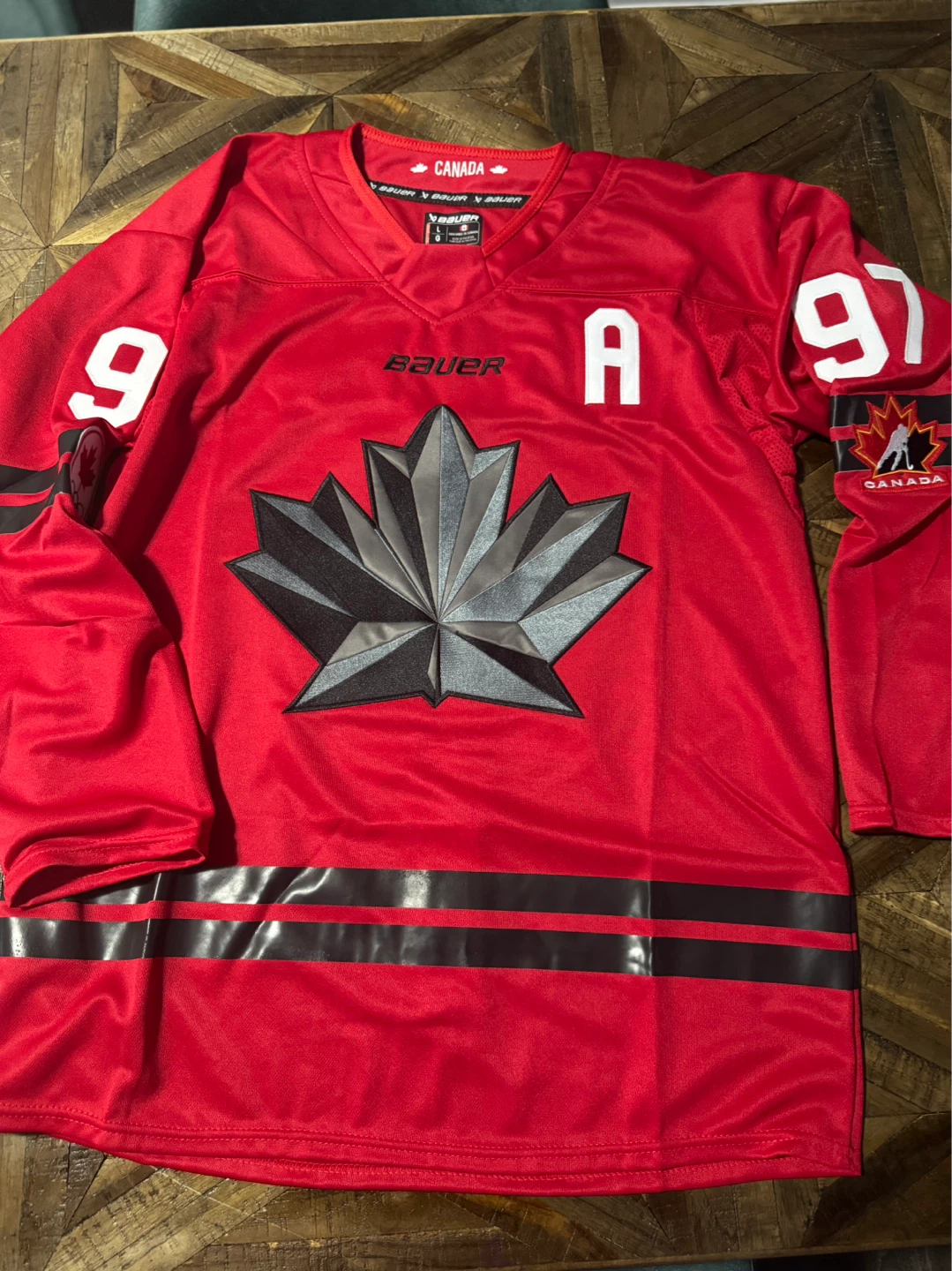 Bauer McDavid 97 Canada Hockey Jersey