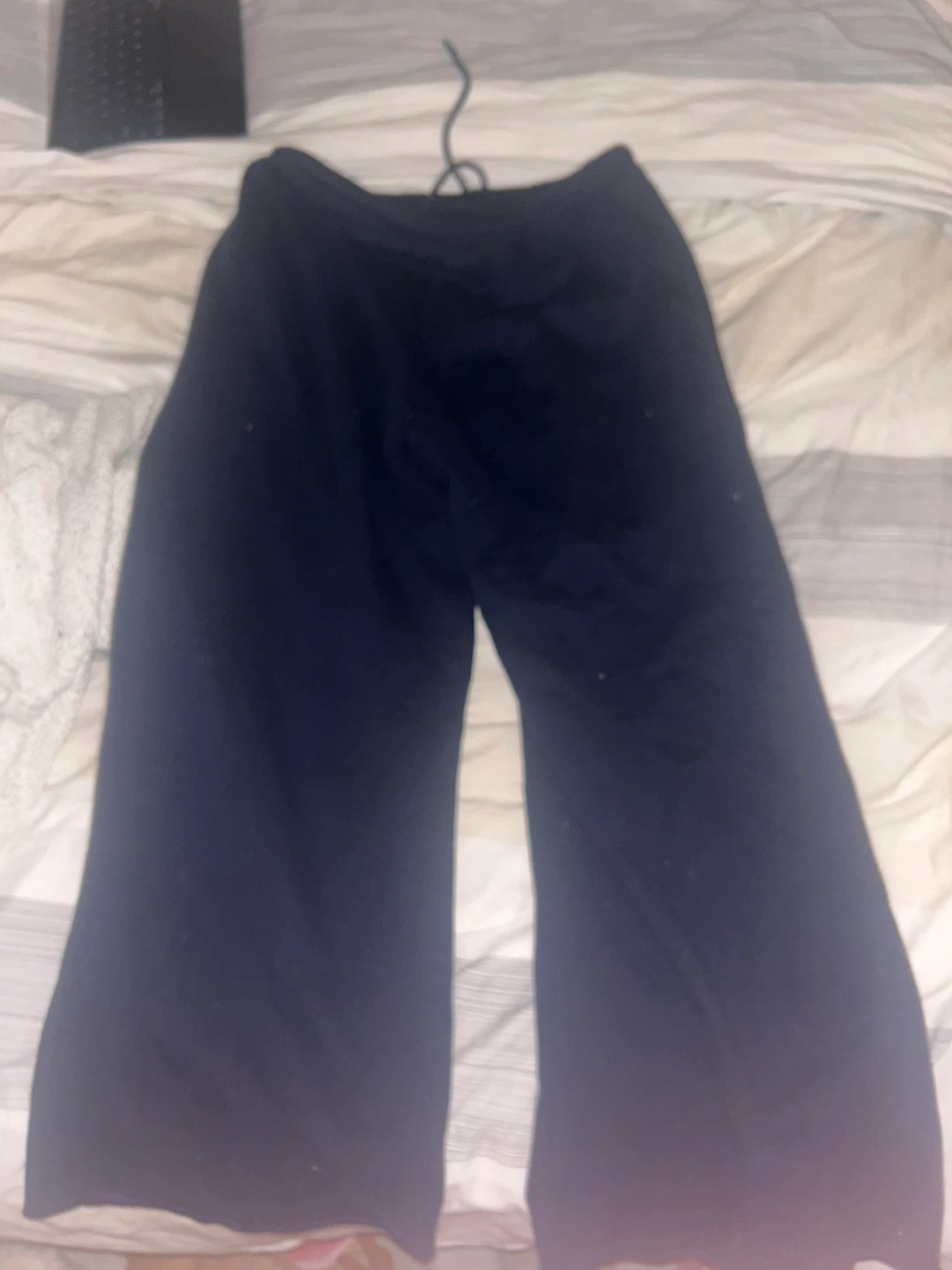 Aritzia Navy Wide Leg Sweatpants - photo 2