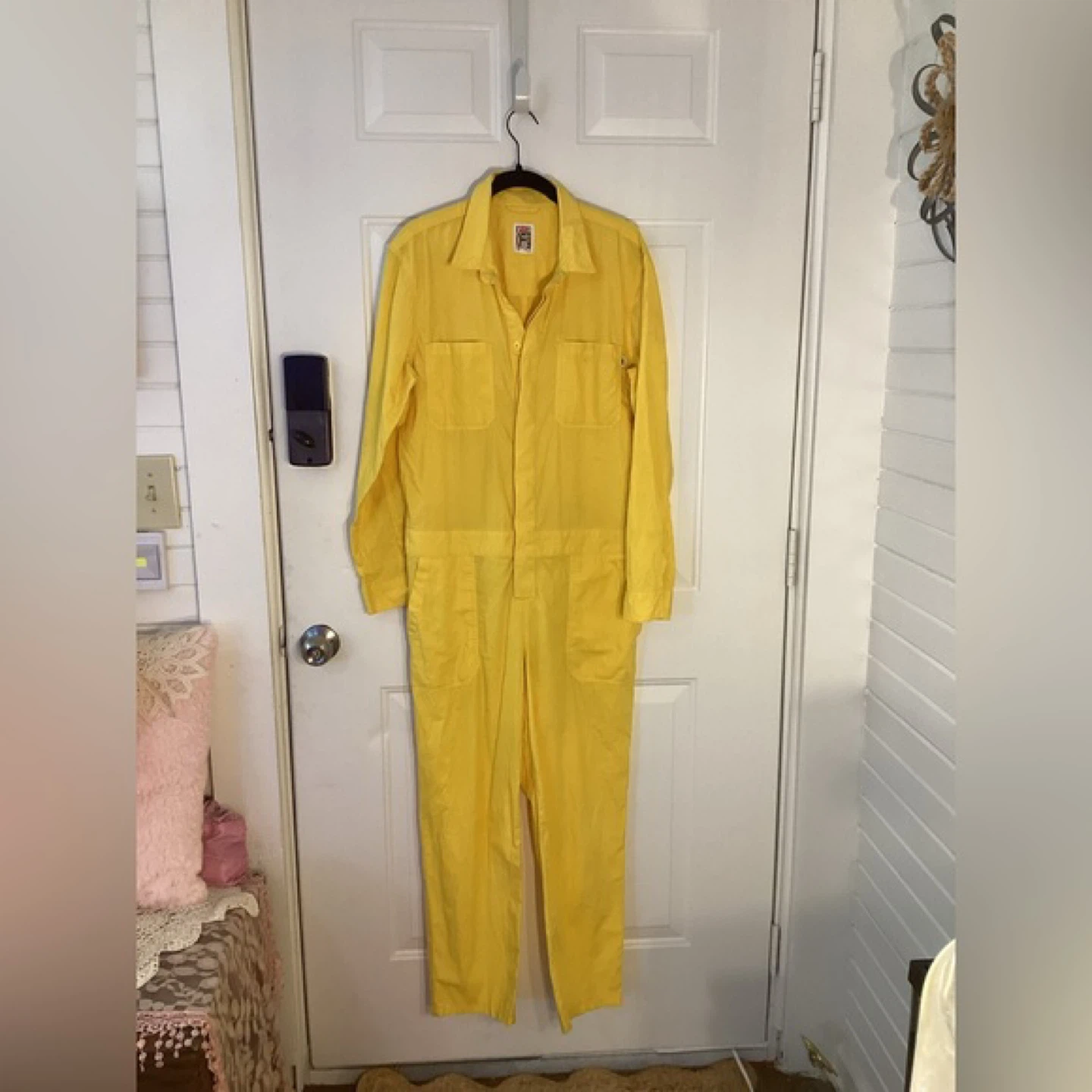 Vans Off The Wall Yellow Jumpsuit