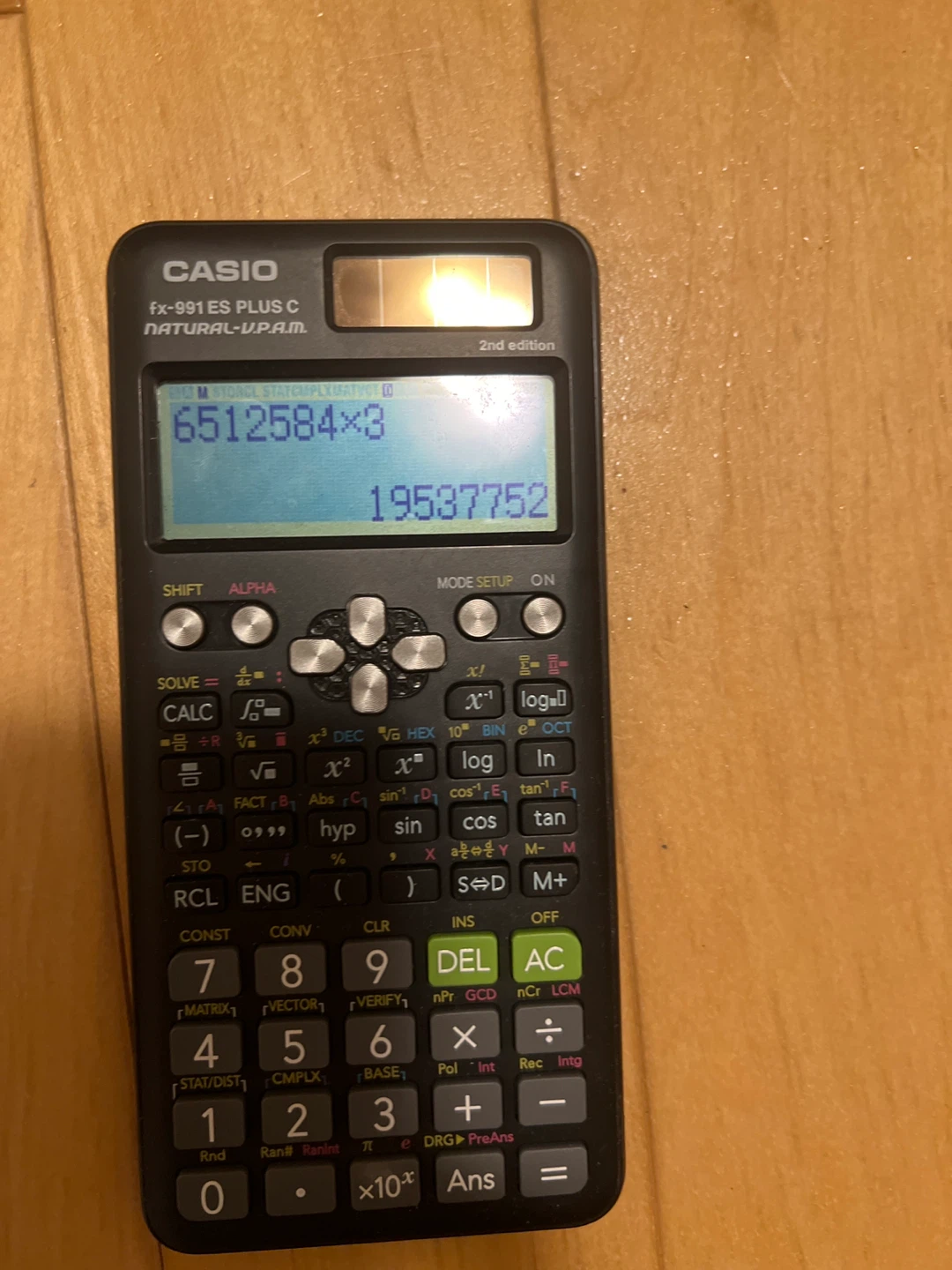 Casio fx-991ES PLUS C Scientific Calculator - photo 2