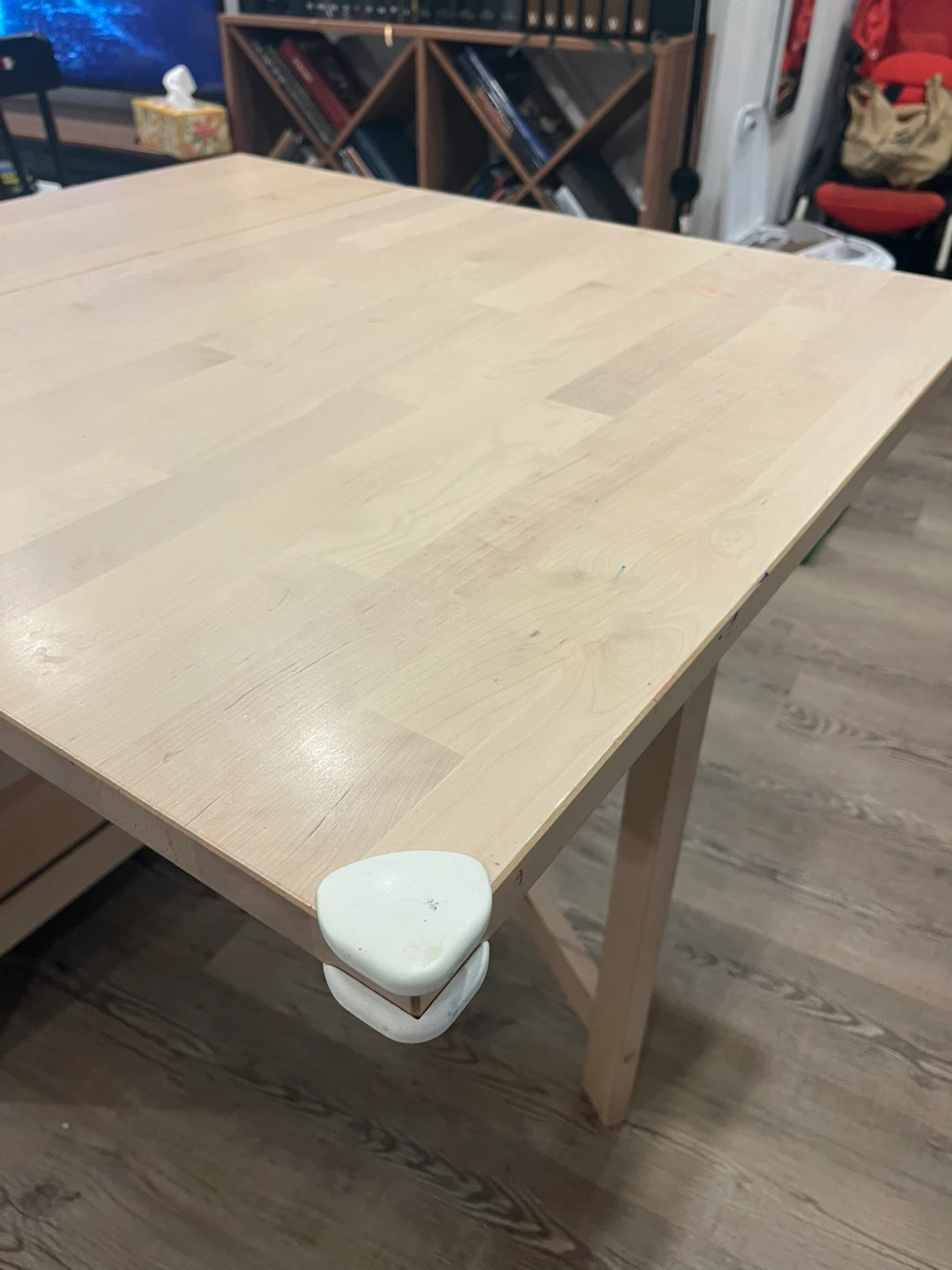 IKEA Drop Leaf Table with Drawers - photo 5