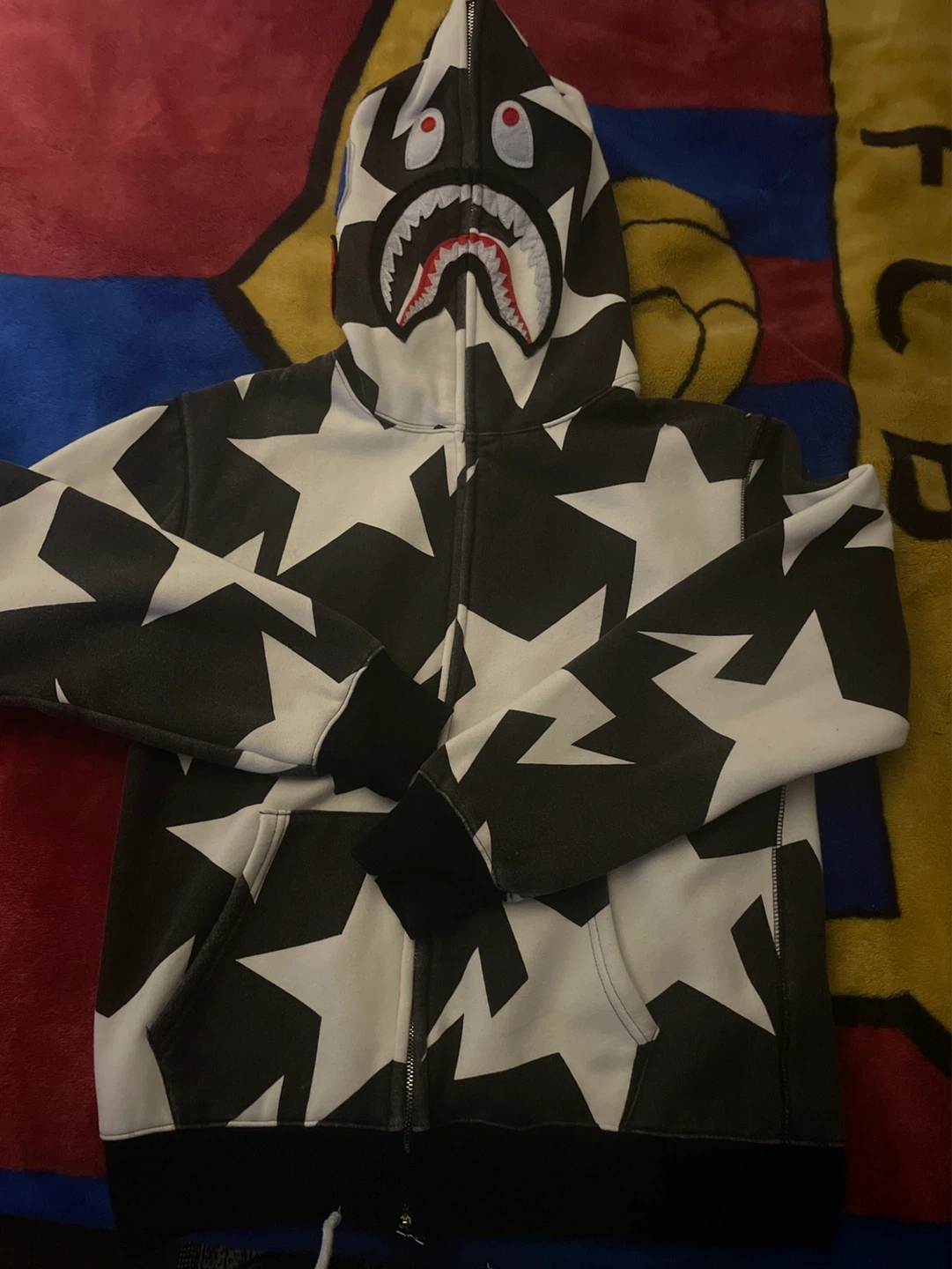 A Bathing Ape Shark Full Zip Hoodie