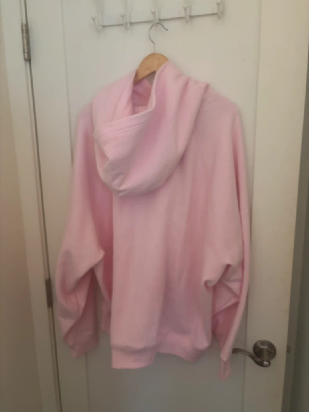 Aritzia Pink Sweatfleece Hoodie - Size 2XL - photo 2