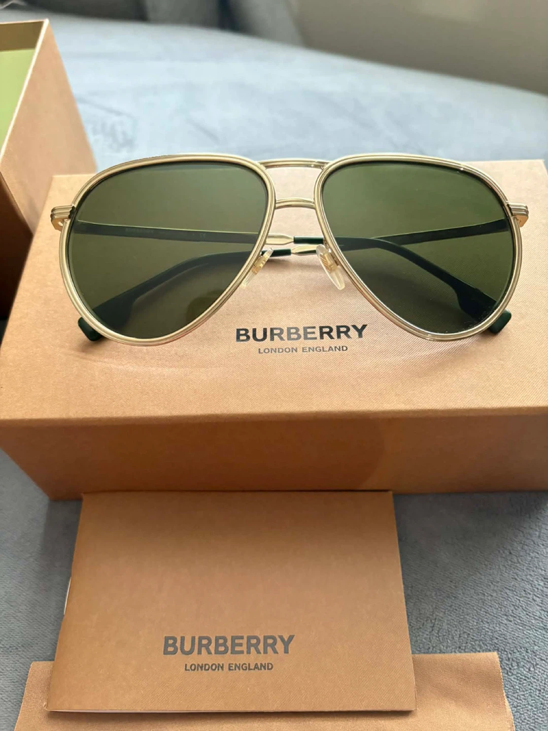 BURBERRY Scott BE 3135 Aviator Sunglasses - photo 2